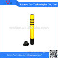 China Wholesale road barrier safety yellow safety bollard